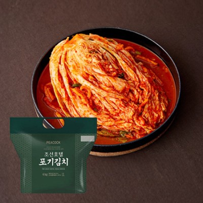 [저온]조선호텔 포기김치 4kg, 1개