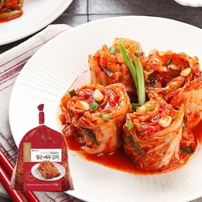 [저온]곰곰 국내산 썰은 배추 김치 1kg, 1개