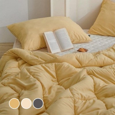 [실온] 아이르 아토스 밀크티 나노화이바 차렵이불 3color