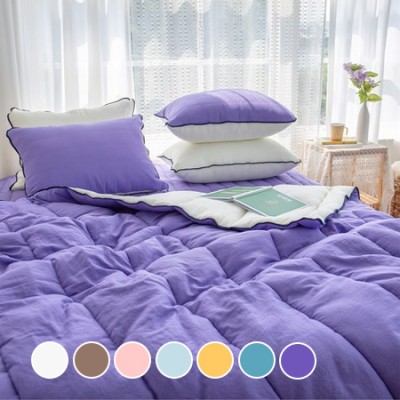 [실온] 그래이불 롤링팝 리버서블 차렵이불 세트 7color, 이불+베개커버세트